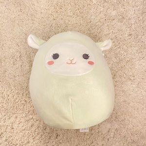 Lamb Squishmallow with rattle